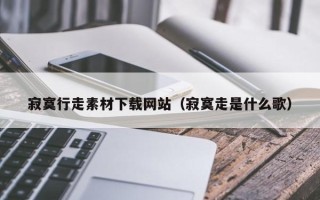 余姚寂寞行走素材下载网站（寂寞走是什么歌）